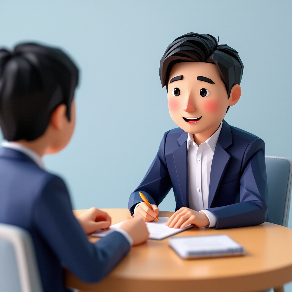 キャリアアドバイザー(CA)のキャラクターイラスト